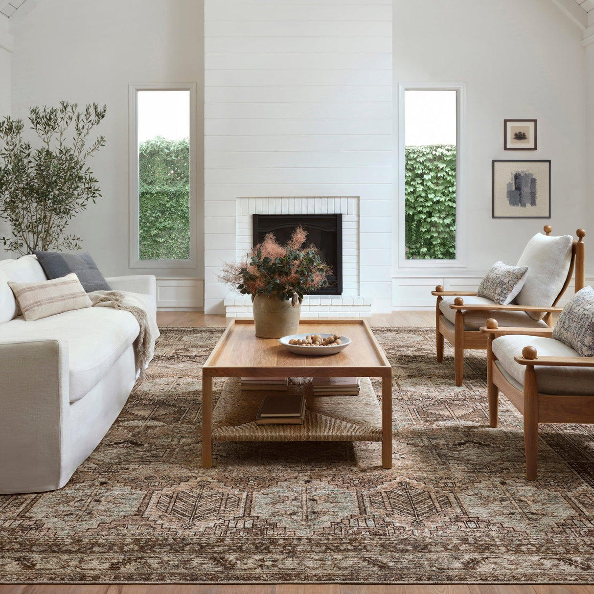 Amber Lewis Billie Rug - Clay/Sage Rugs