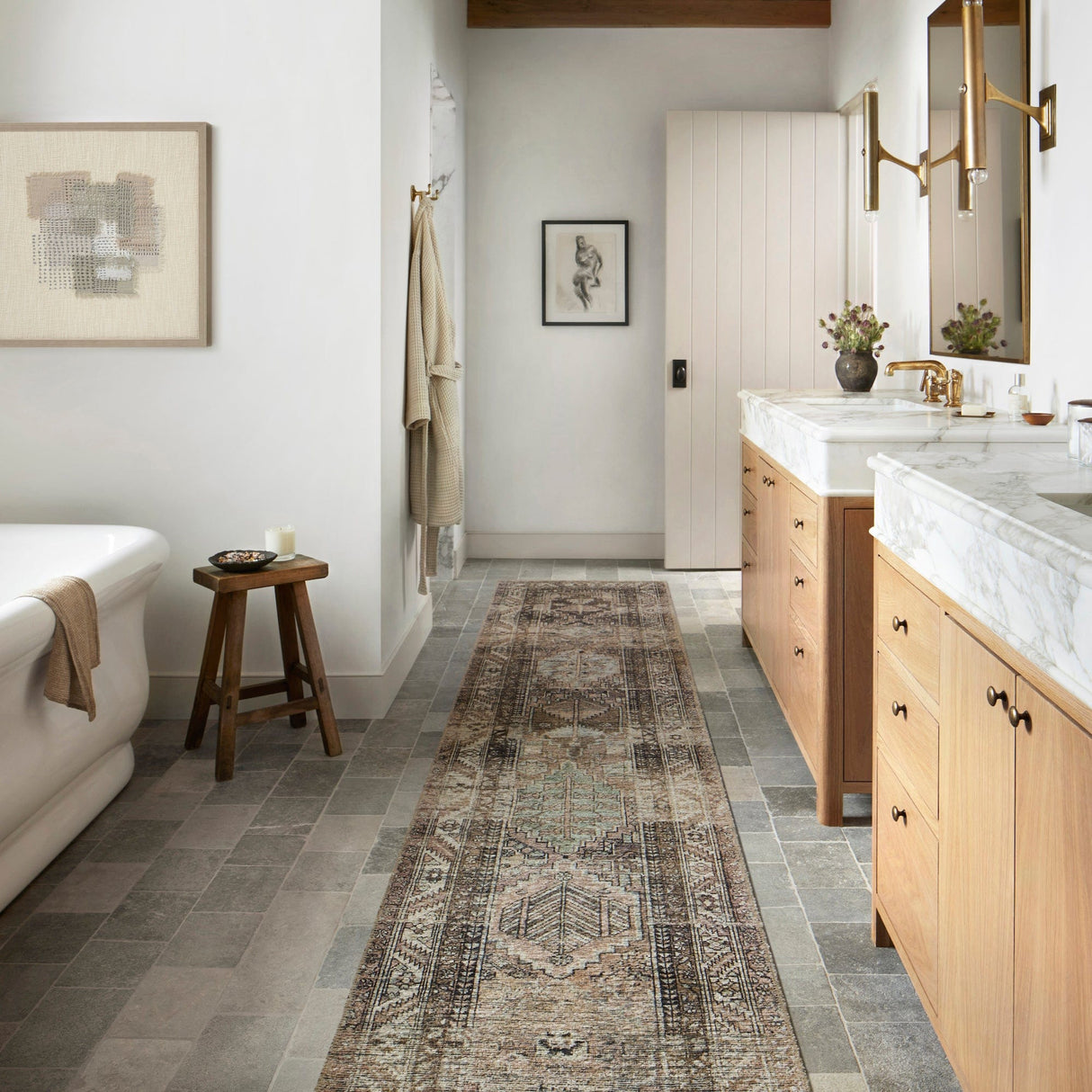 Amber Lewis Billie Rug - Clay/Sage Rugs