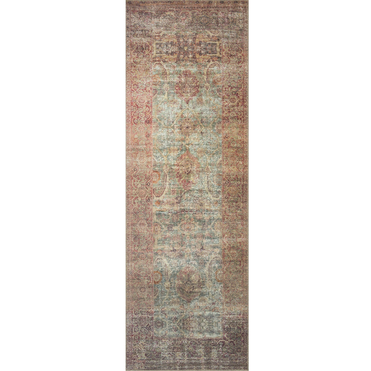 Amber Lewis Georgie Rug - Jade/Sunset Rugs