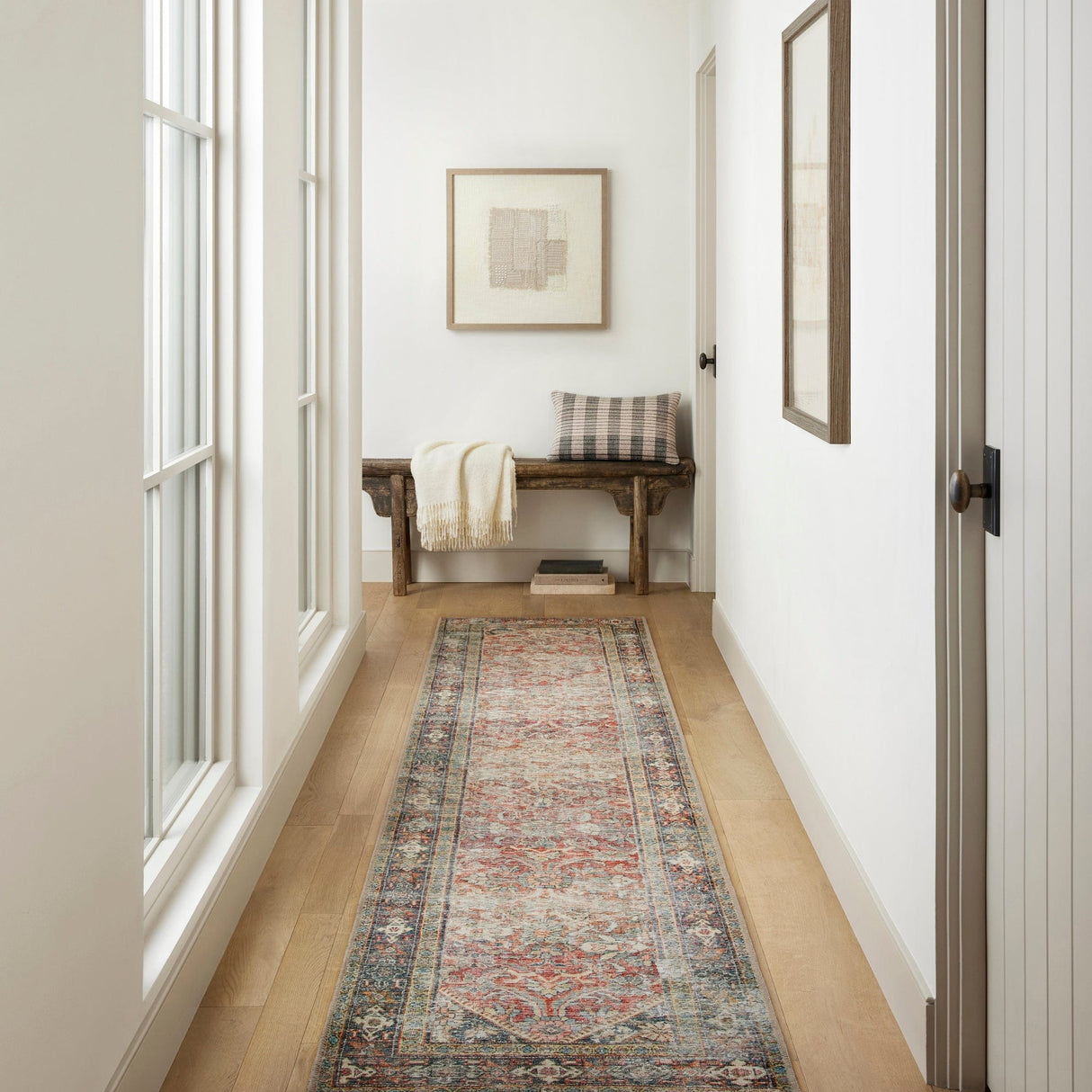 Amber Lewis Georgie Rug - Red/Navy Rugs