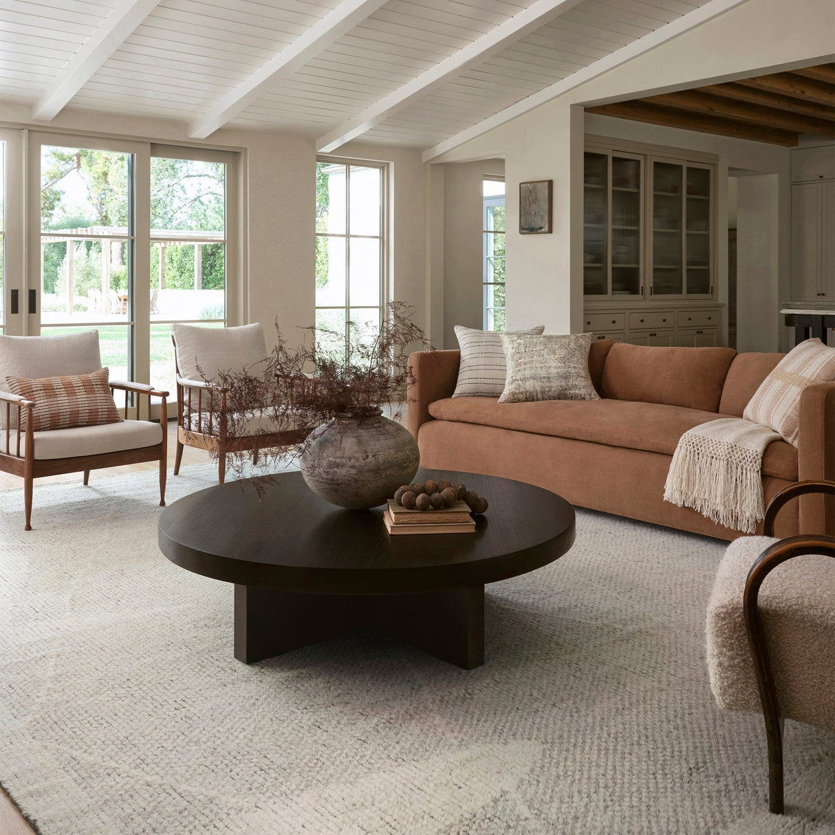 Amber Lewis Gwyneth Rug - Ivory/Taupe Rugs