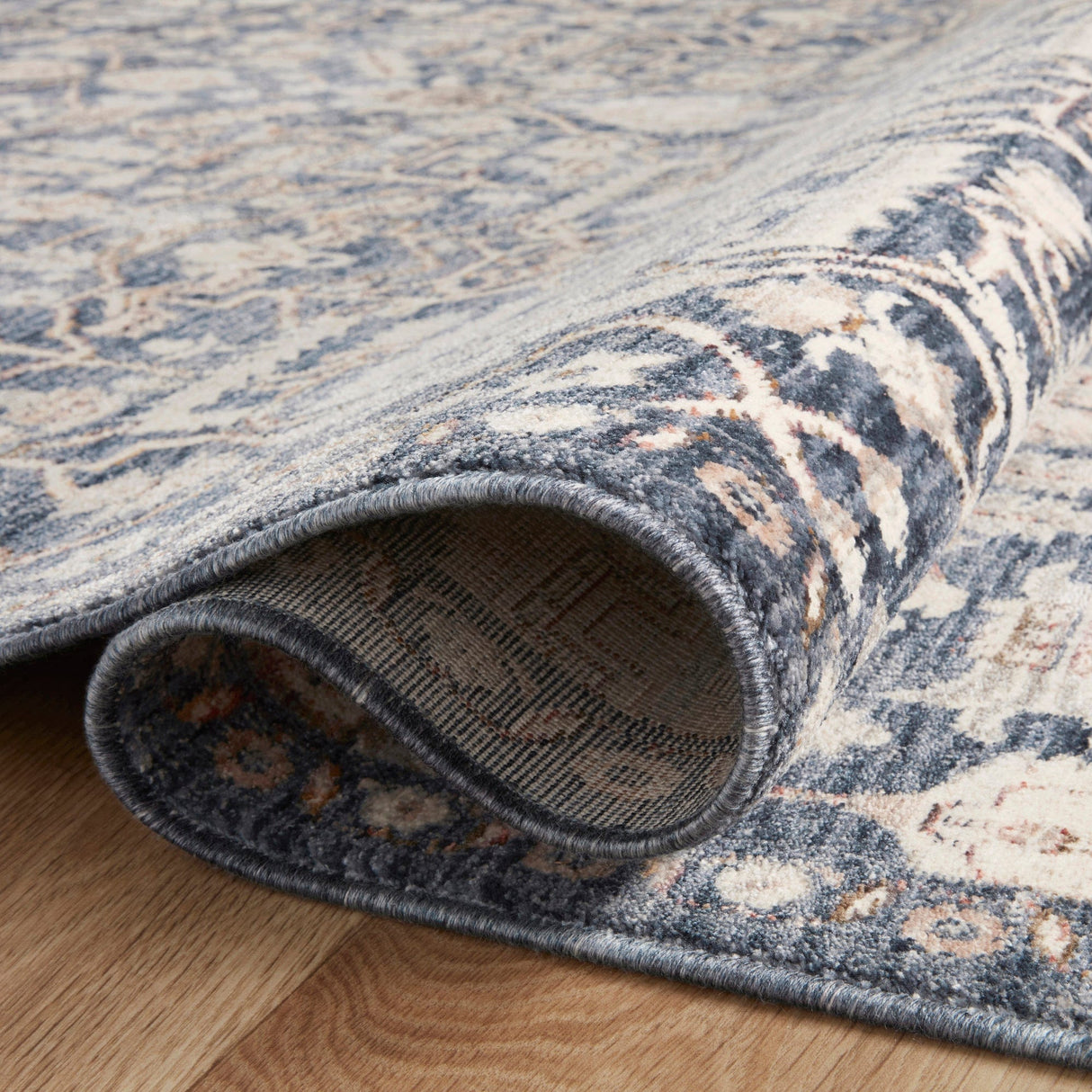 Amber Lewis Zuma Rug - Blue/Ivory Rugs