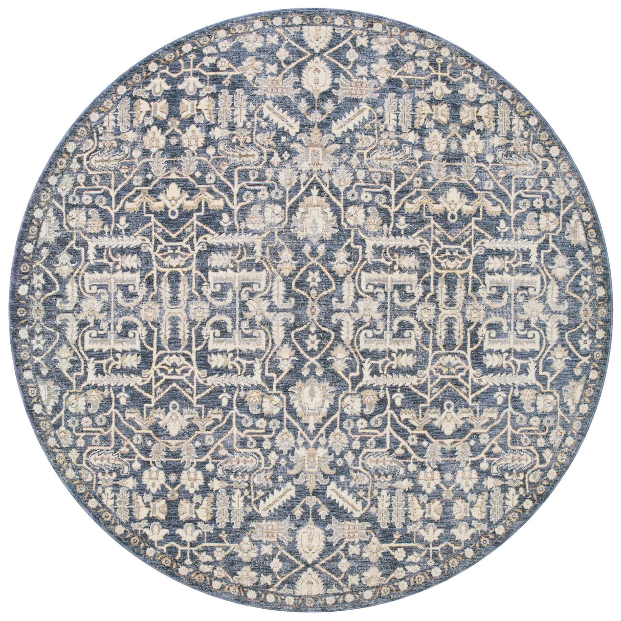 Amber Lewis Zuma Rug - Blue/Ivory Rugs