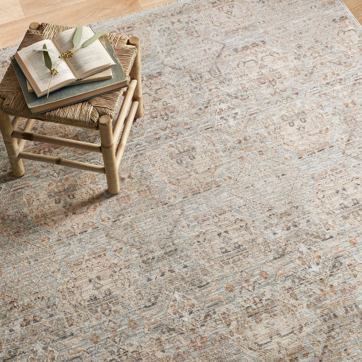 Amber Lewis Zuma Rug - Silver/Multi Rugs