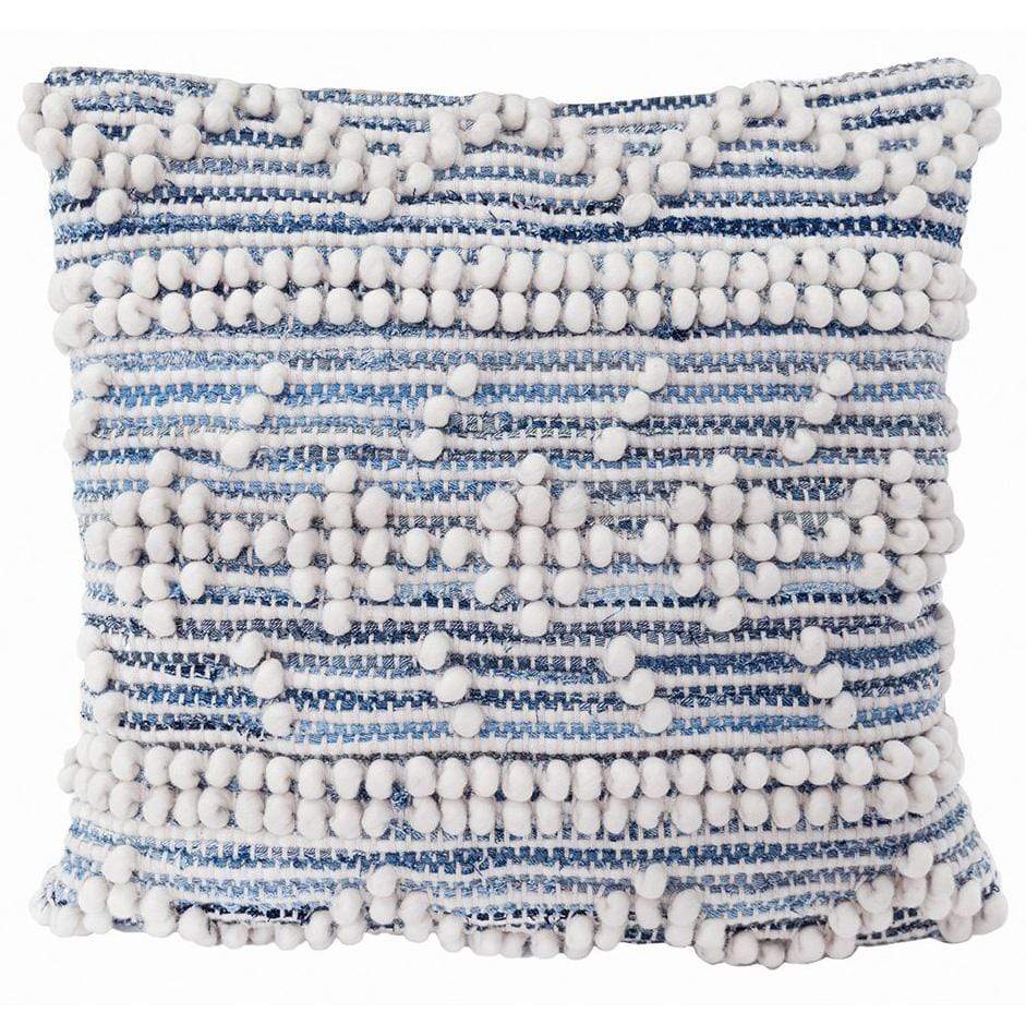 Anaya Handwoven Recycled Denim Pillow Cover Pillow & Decor anaya-P-42