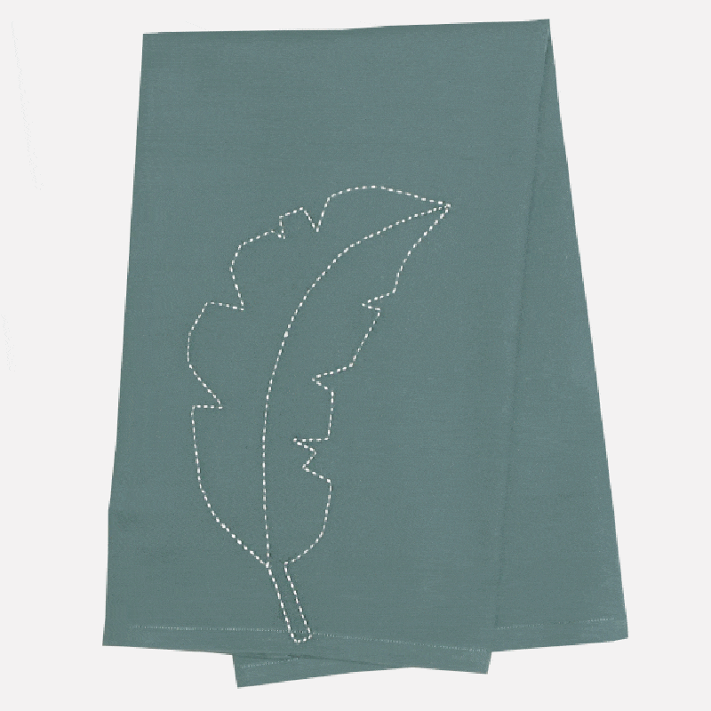 Anchal Botanical Tea Towel - Palm Pillow & Decor anchal-LSTTA