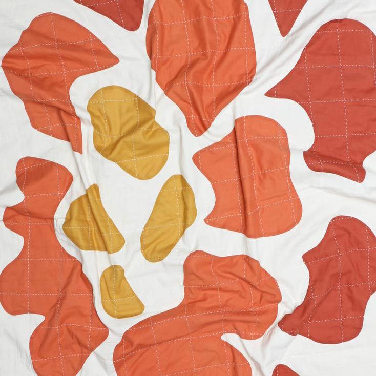 Anchal Marigold Bloom Quilt Throw Pillow & Decor anchal-MLB