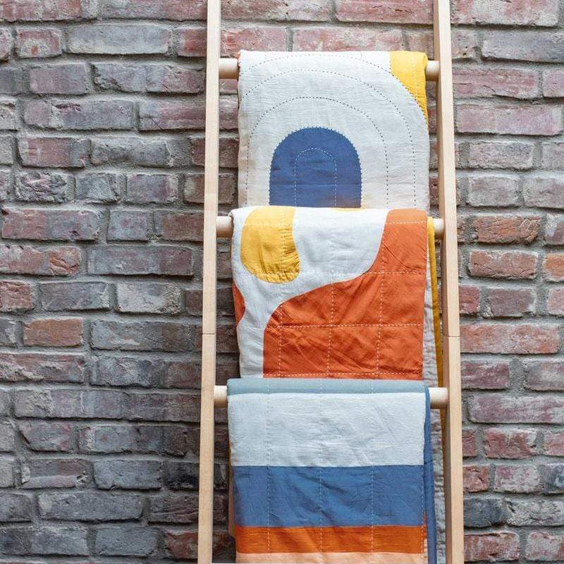 Anchal Marigold Bloom Quilt Throw Pillow & Decor anchal-MLB