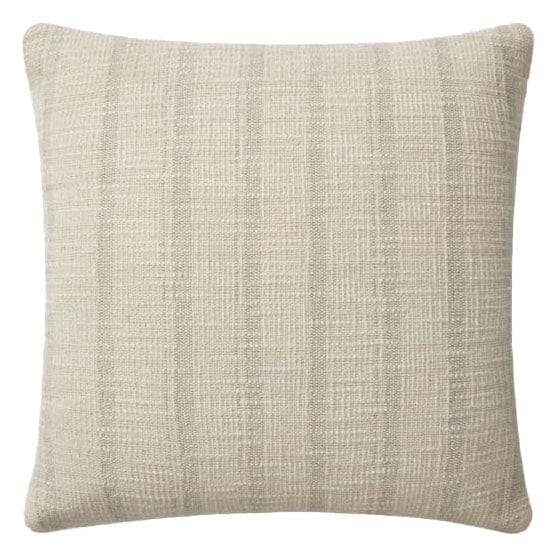 Angela Rose Pillow - Ivory/Grey Pillows loloi-PSETPAR0006IVGYPIL1