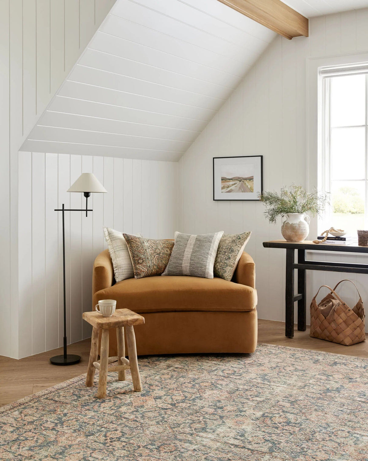 Angela Rose Pillow - Ivory/Sage Pillows loloi-PSETPAR0007IVSGPIL1