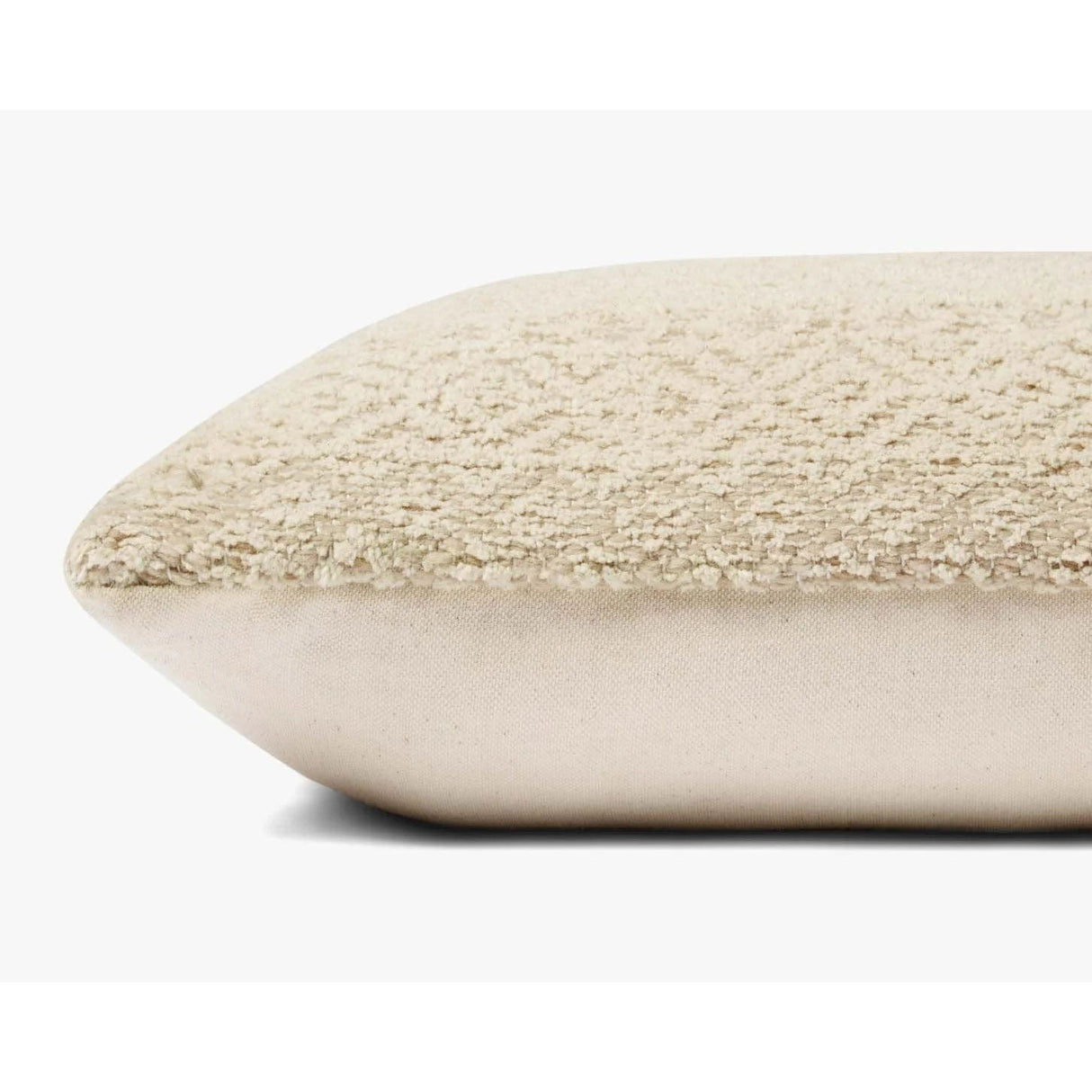 Angela Rose Pillow - Sand/Ivory Pillows loloi-PSETPAR0010SAIVPIL5