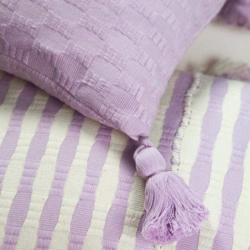 Archive New York Antigua Pillow - Light Lilac Solid Pillow & Decor archive-antigua-pillow-light-lilac-solid