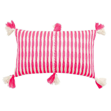 Archive New York Antigua Pillow - Neon Pink Decor Archive-R1220011-J-12" x 20"