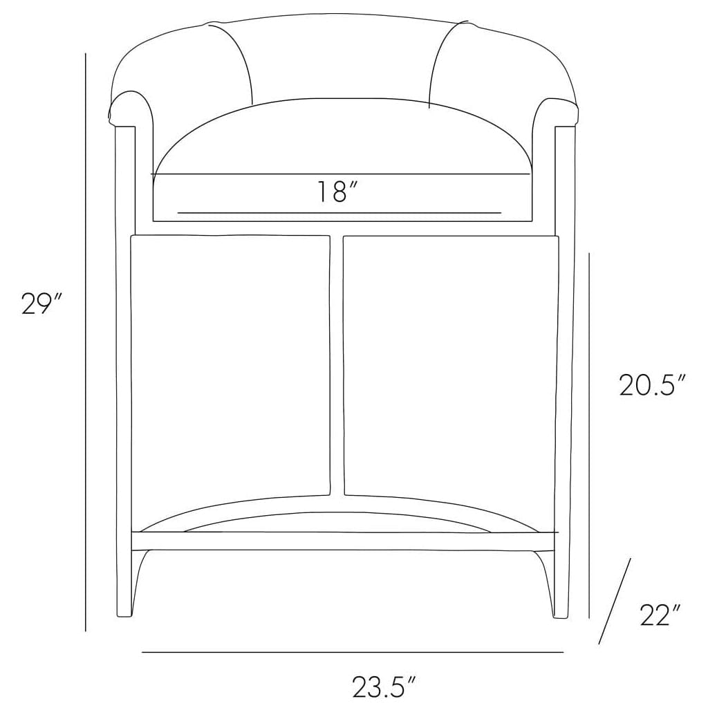 Arteriors Calvin Bar & Counter Stool Furniture