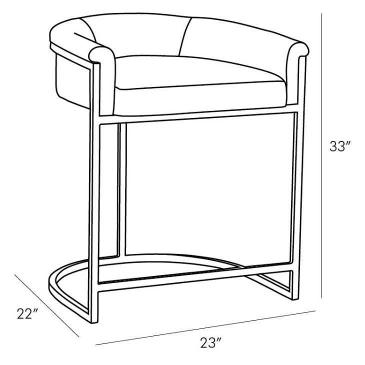 Arteriors Calvin Bar & Counter Stool Furniture