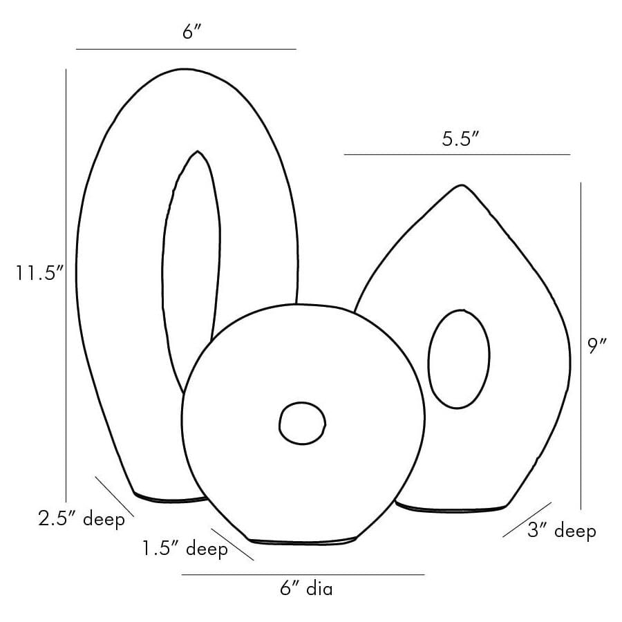 Arteriors Coco Sculptures Decor arteriors-9221 796505434791
