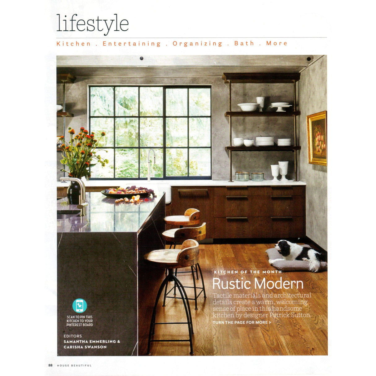 Arteriors Henson Wood Iron Swivel Counter Stool Furniture Arteriors-6535 00796505079145