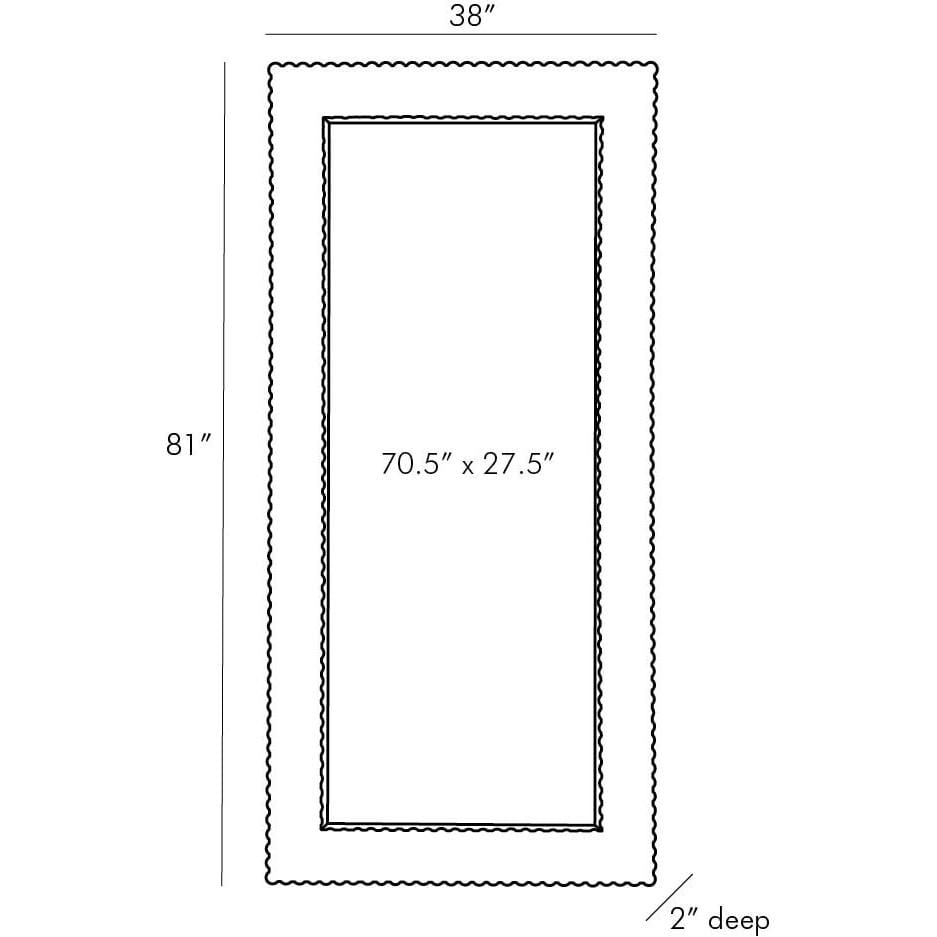 Arteriors Paxton Floor Mirror Wall arteriors-4615 00796505388322
