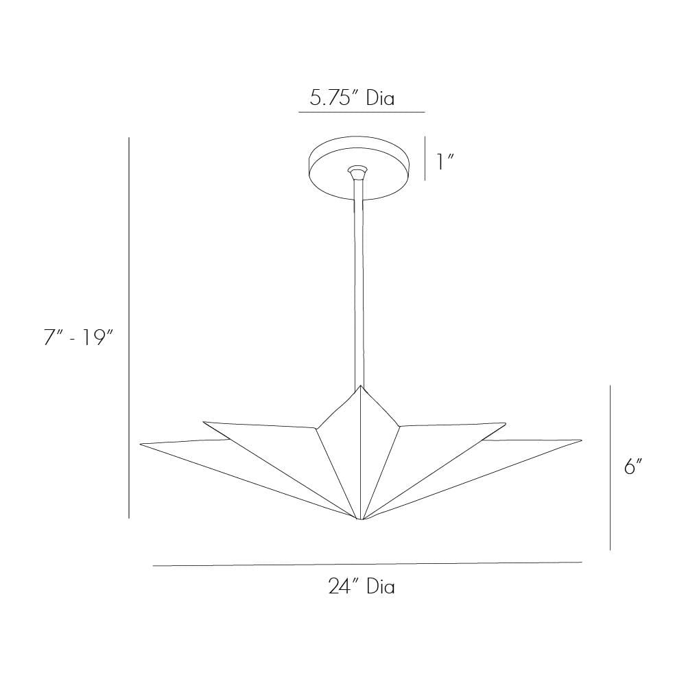 Arteriors Rex Pendant Lighting Arteriors-46821 00796505244079