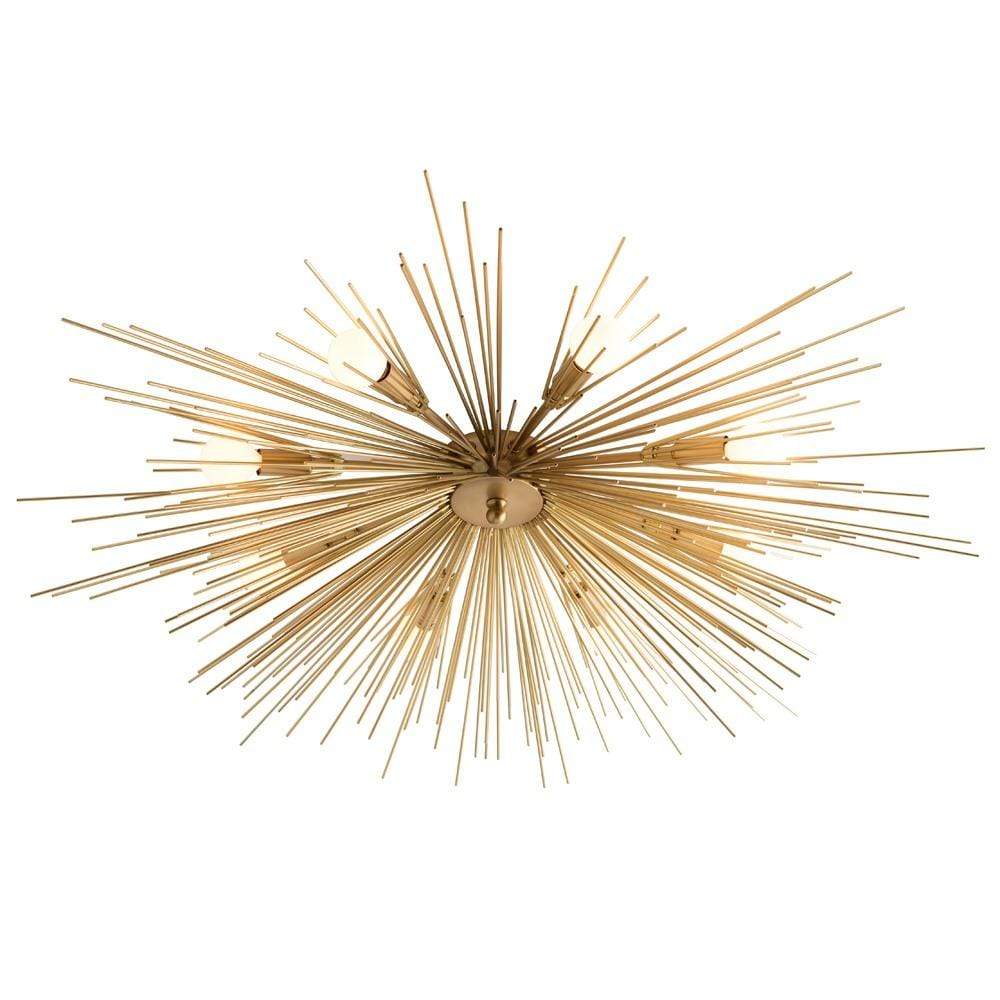 Arteriors Roxanne Flush Mount - Brass Lighting Arteriors-89969 00796505232199