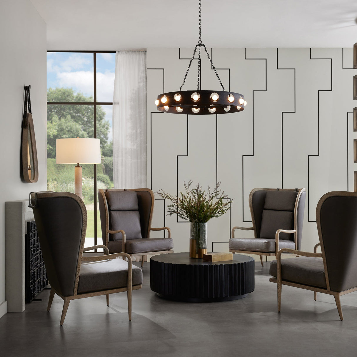 Arteriors Stassi Wing Chair Chairs arteriors-5743 796505642554