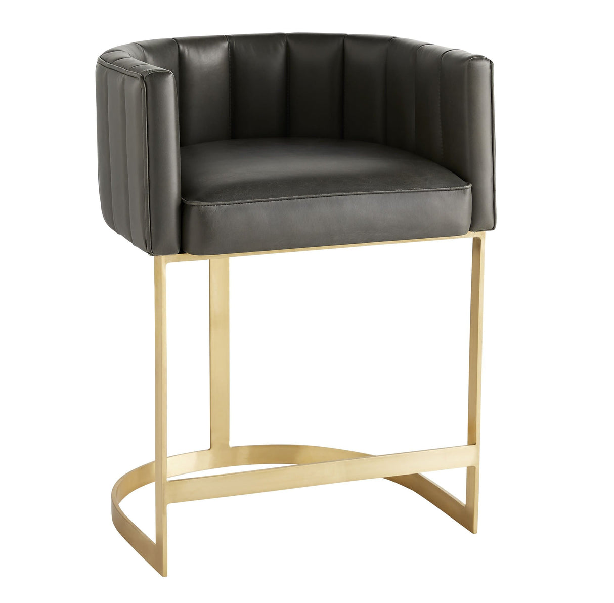 Arteriors Tatum Bar and Counter Stool - Black Furniture