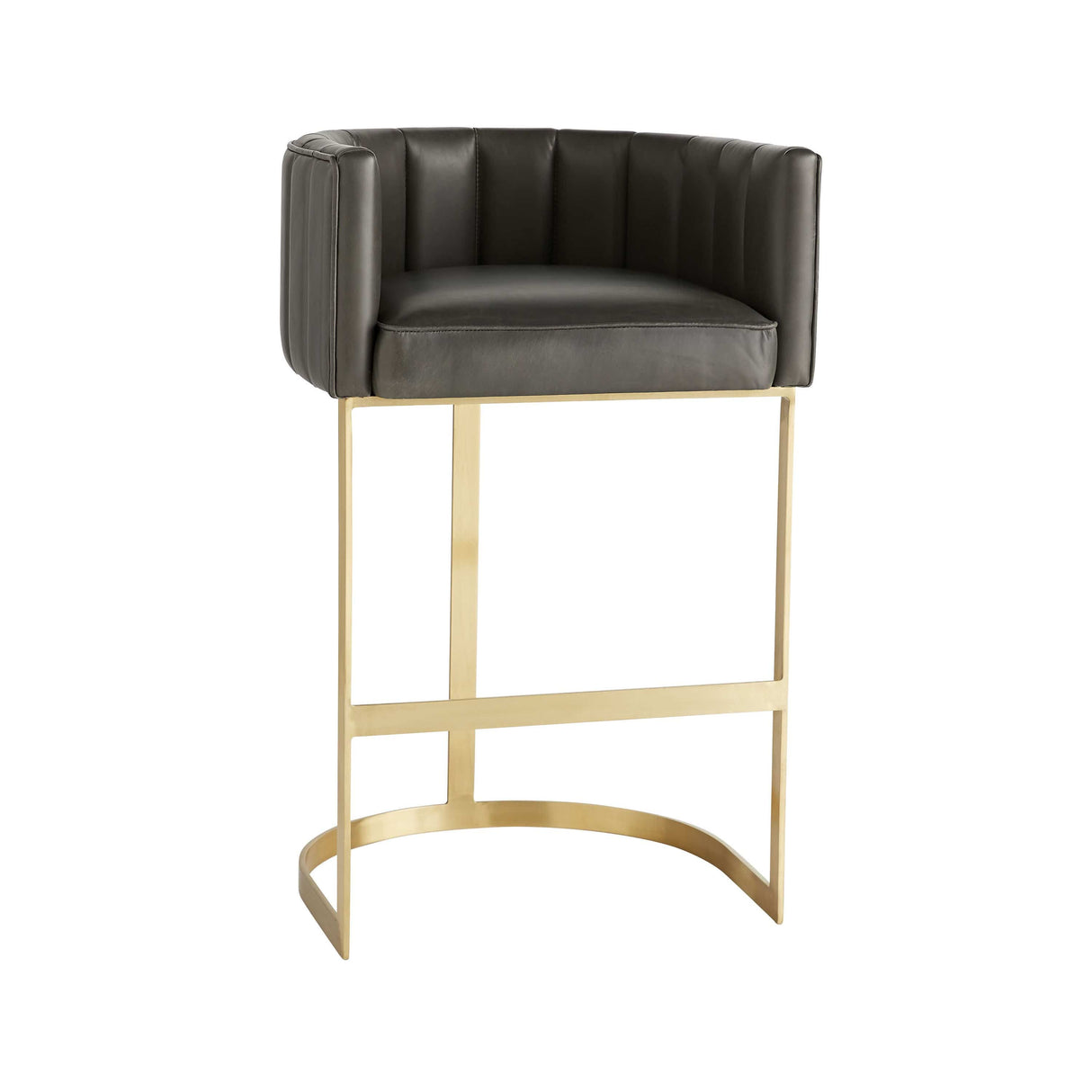 Arteriors Tatum Bar and Counter Stool - Black Furniture