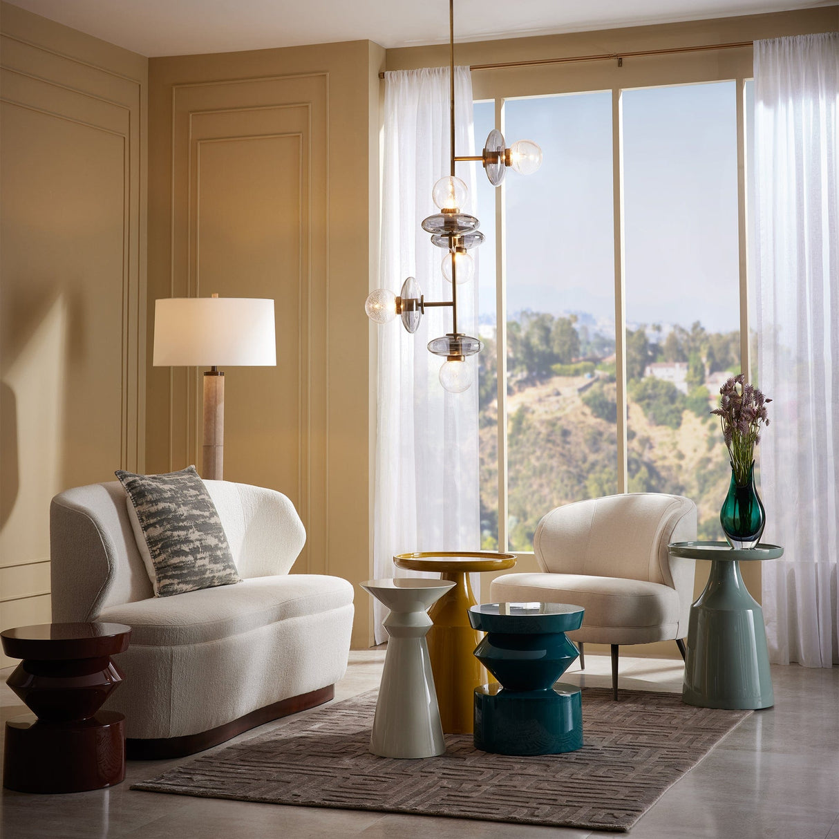 Arteriors Uma Side Table Furniture