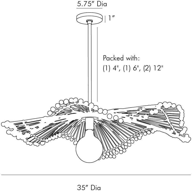 Arteriors Waverly Pendant Lighting arteriors-45046 00796505429100