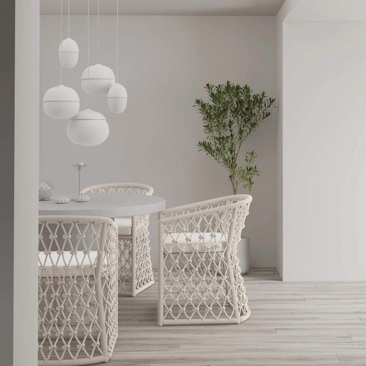 Azzurro Living Amelia Dining Chair Furniture azzurro-AME-R06D-AME-DSP13