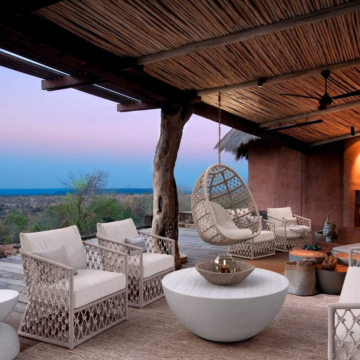 Azzurro Living Amelia Hanging Chair Furniture azzurro-AME-R06HC-AZ-HCS-AME-HCSP13