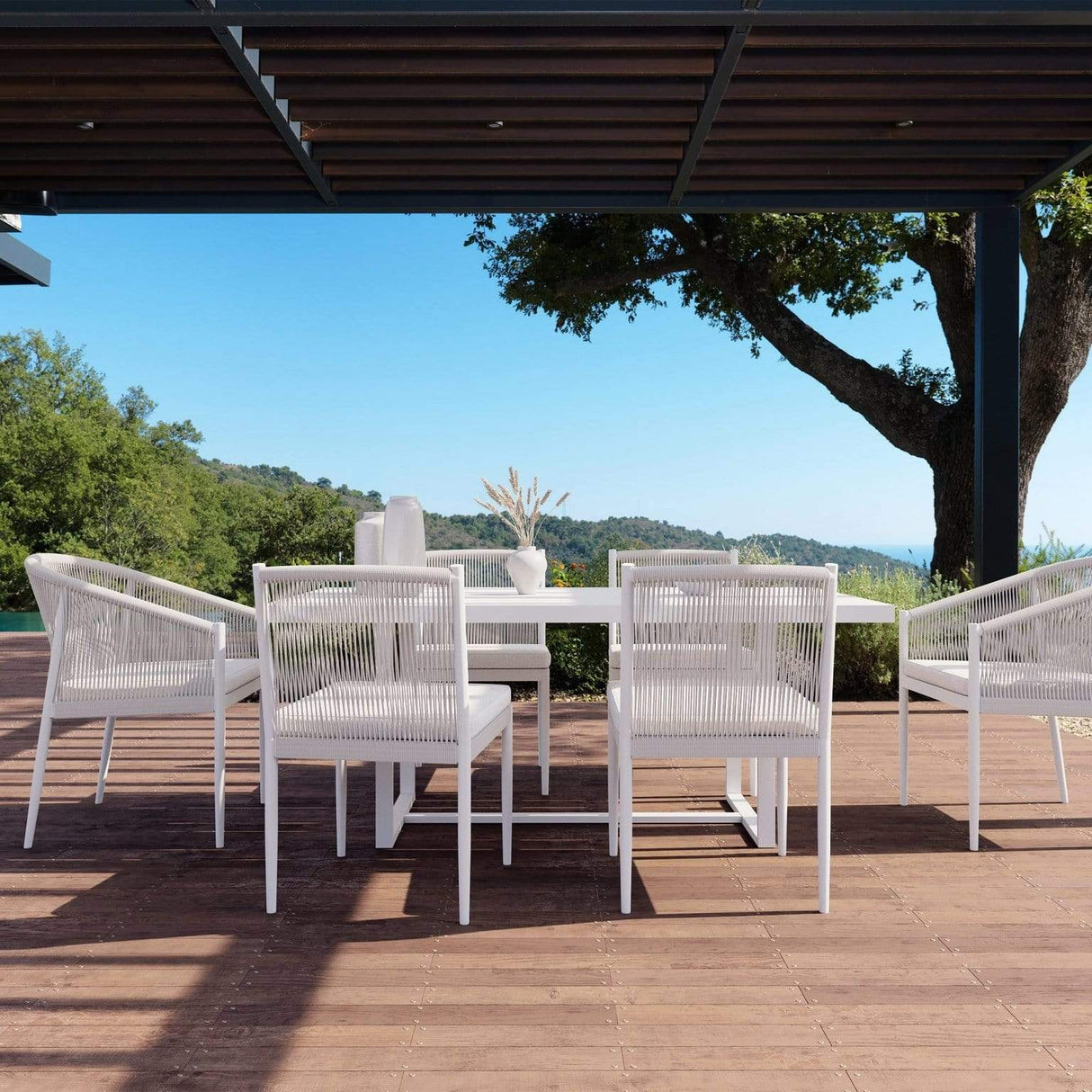 Azzurro Living Catalina Armless Dining Chair Furniture