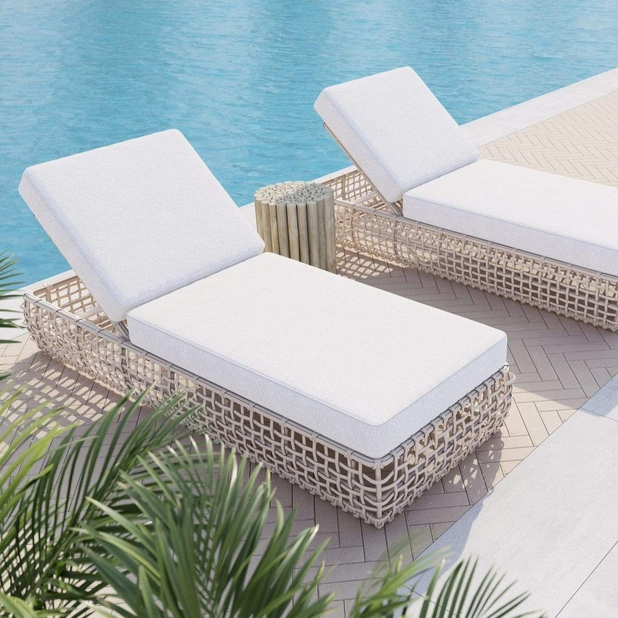 Azzurro Living Kiawah Lounge Chair Furniture azzurro-KIA-W05L1-KIA-LSP02