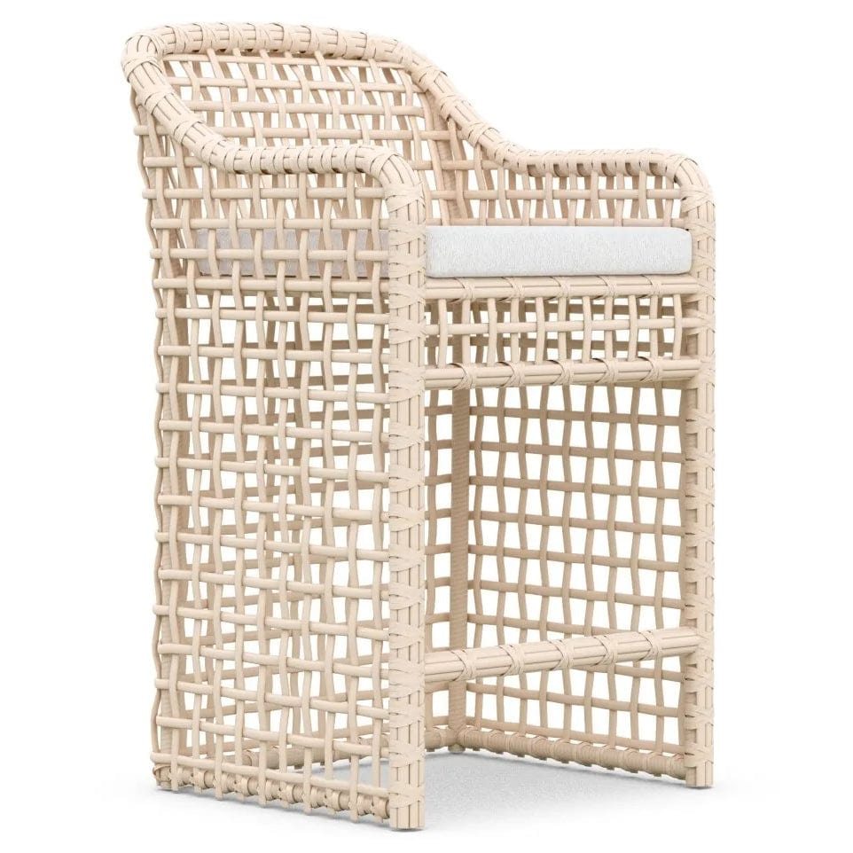 Azzurro Living Kiawah Outdoor Bar & Counter Stool Outdoor Furniture azzurro-KIA-W05BS-CU