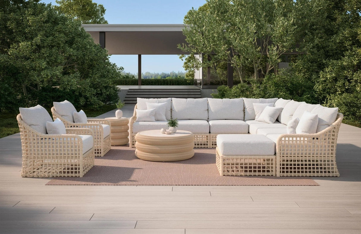 Azzurro Living Kiawah Outdoor Club Chair Outdoor Furniture azzurro-KIA-W05S1HB-CU