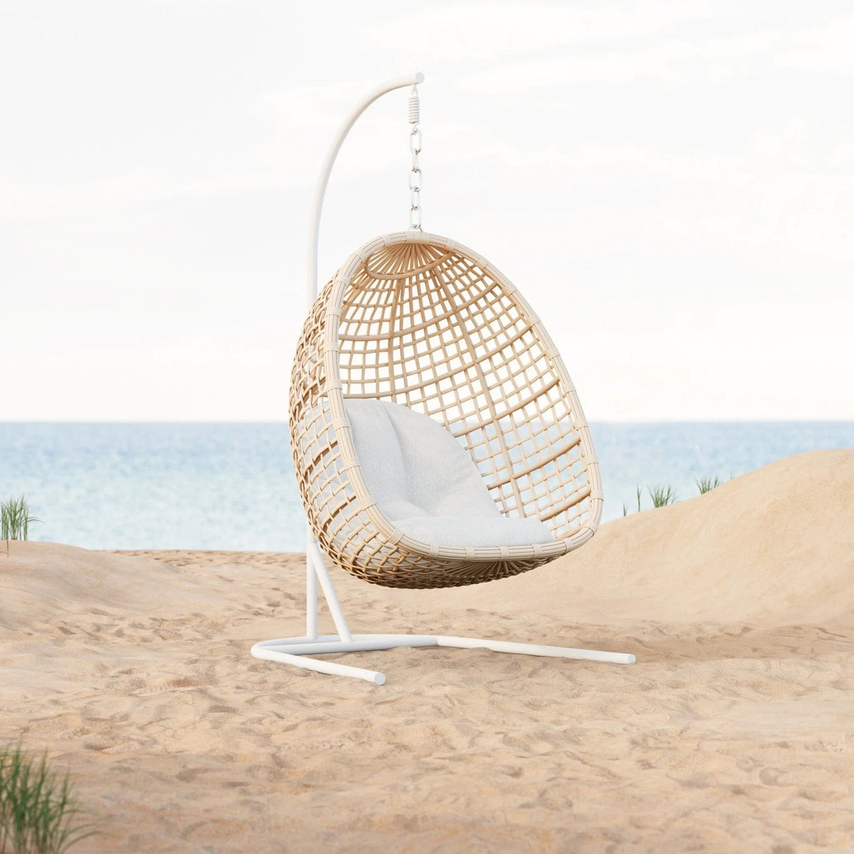 Azzurro Living Kiawah Outdoor Hanging Chair Outdoor Furniture azzurro-KIA-W05HC-CU