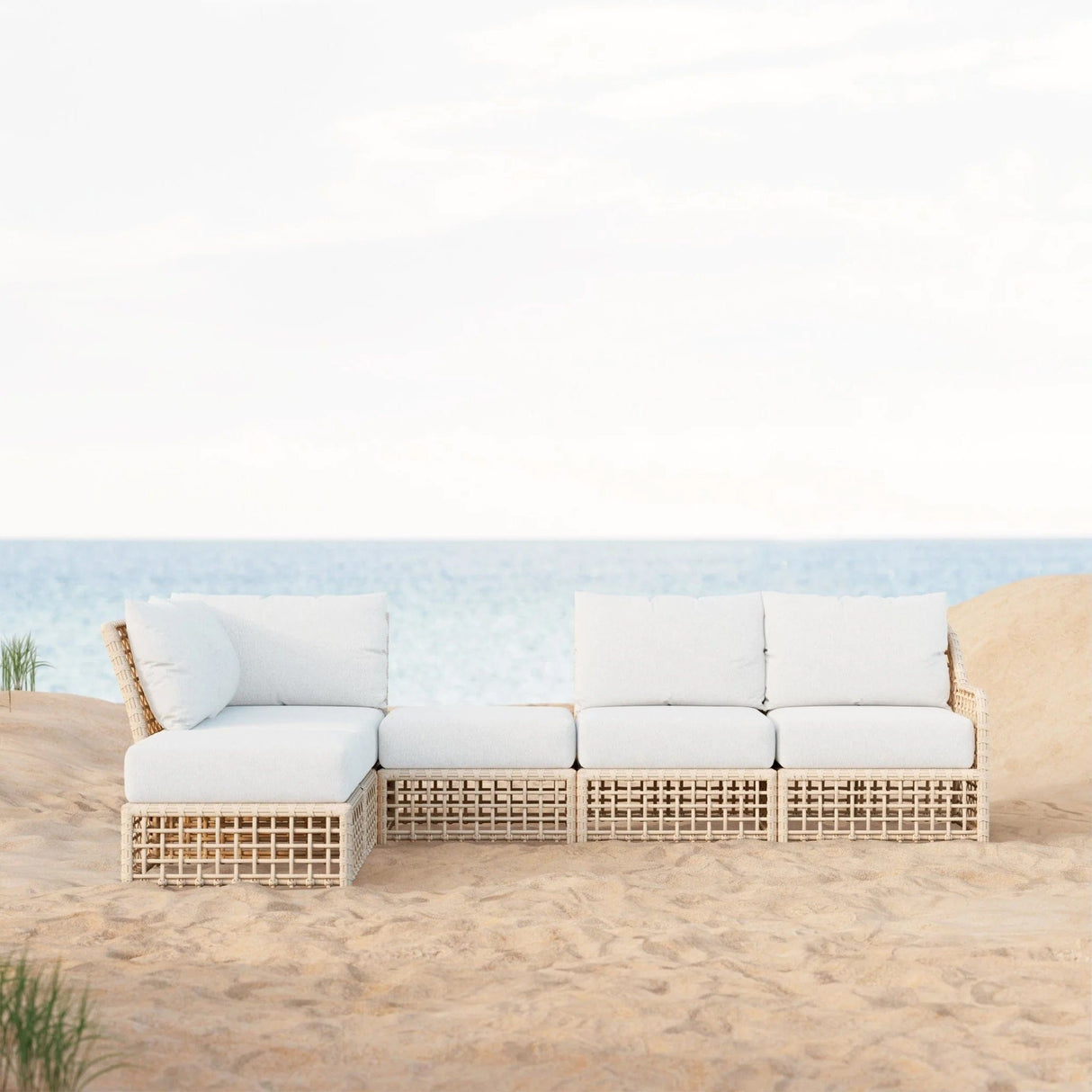 Azzurro Living Kiawah Sectional Outdoor Furniture azzurro-KIA-W05OT-CU