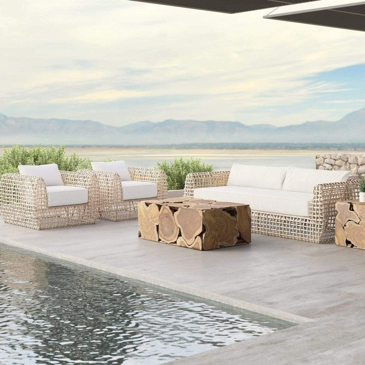 Azzurro Living Kiawah Sofa Furniture azzurro-KIA-W05S3-KIA-S3SP13