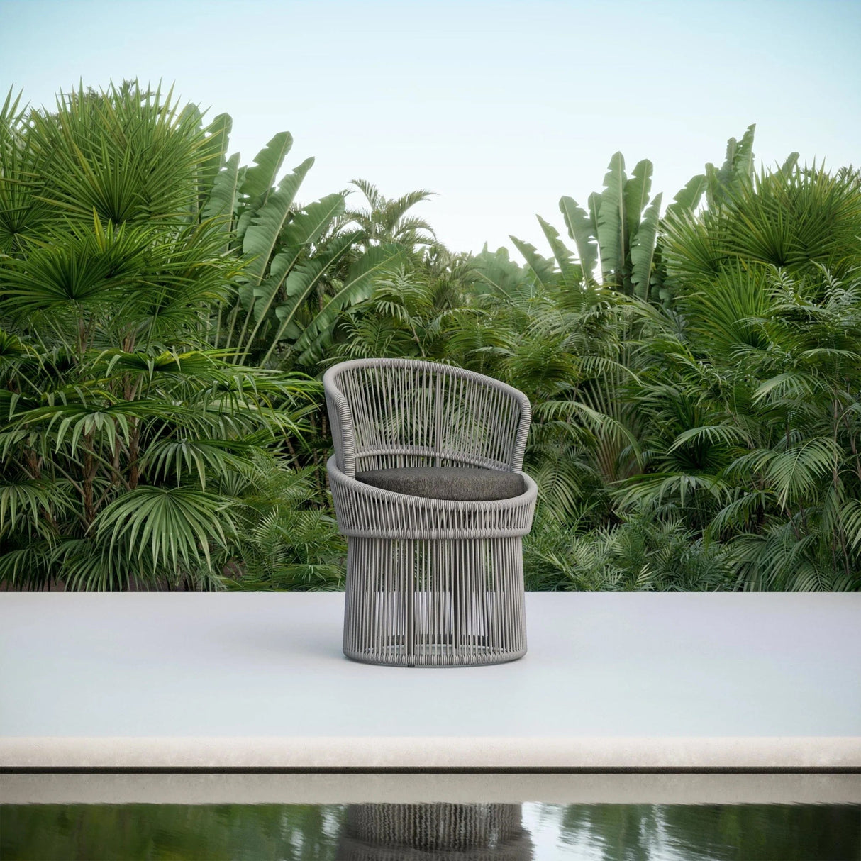 Azzurro Living Palma Outdoor Dining Chair Outdoor Furniture