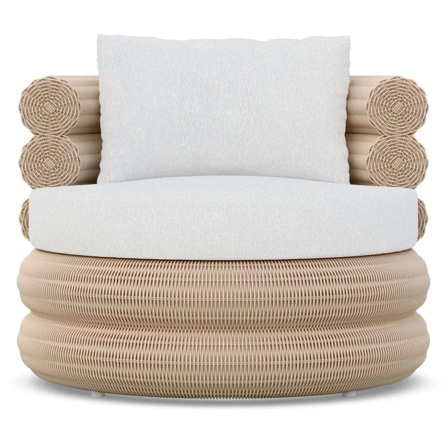 Azzurro Living Texoma Outdoor Club Chair Outdoor Furniture azzurro-TEX-W05S1S-CU