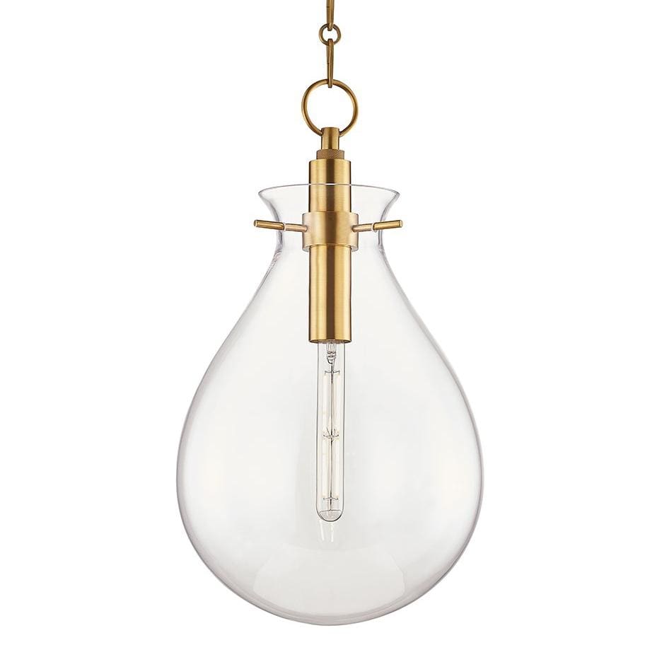 Becki Owens Ivy Large Pendant Lighting hudson-valley-BKO102-AGB 806134878955