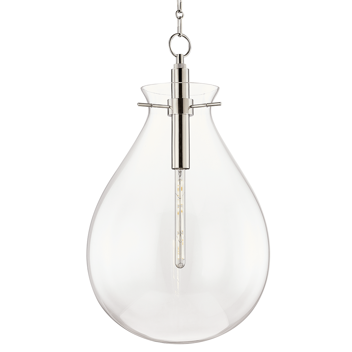 Becki Owens Ivy Large Pendant Lighting hudson-valley-BKO103-PN 806134879006