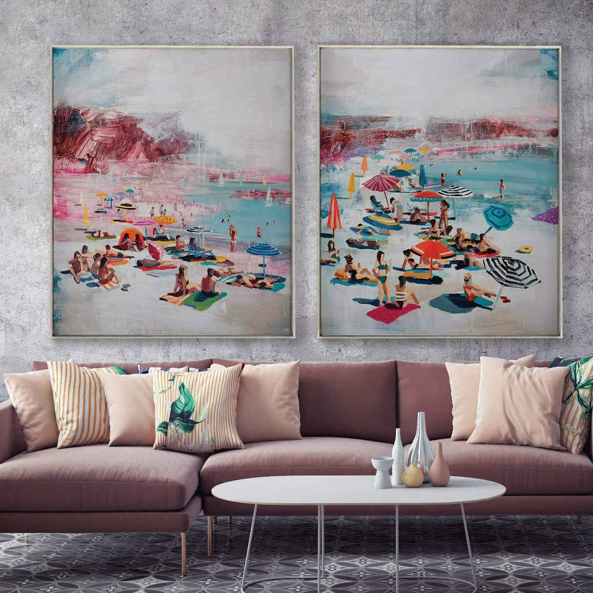 BLU ART Beach Bums 4, Paul Ngo Art