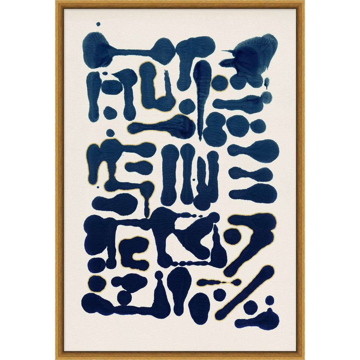 BLU ART Blue Abstract II Art wendover-WAB4428-M1087