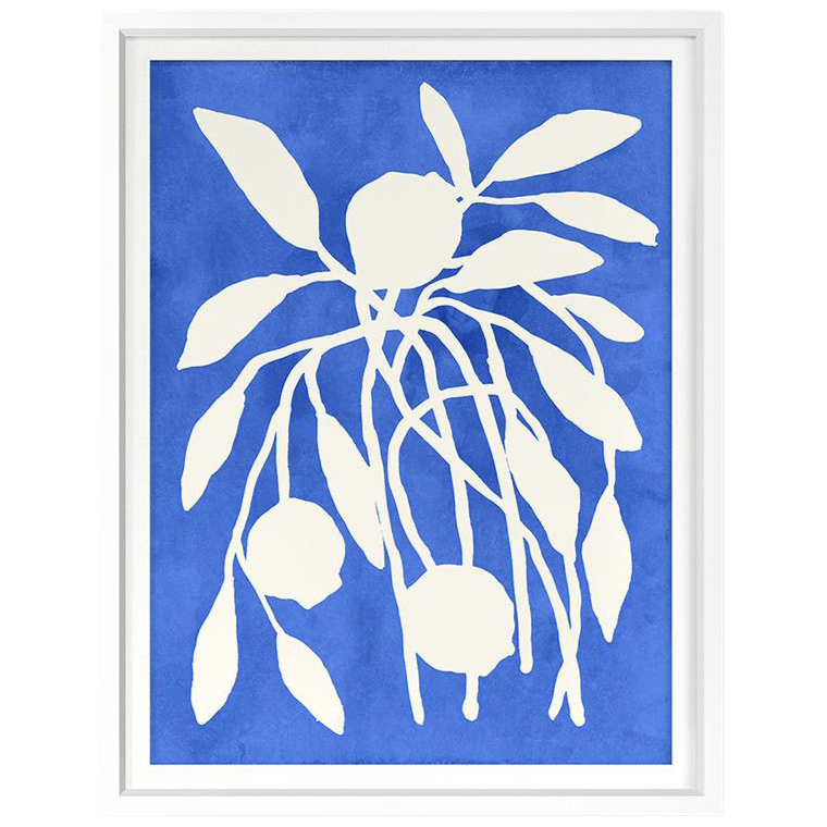 BLU ART Blue Pool Plant Wall grand-image-126988_P_22x17_Wh 126988P2217Wh