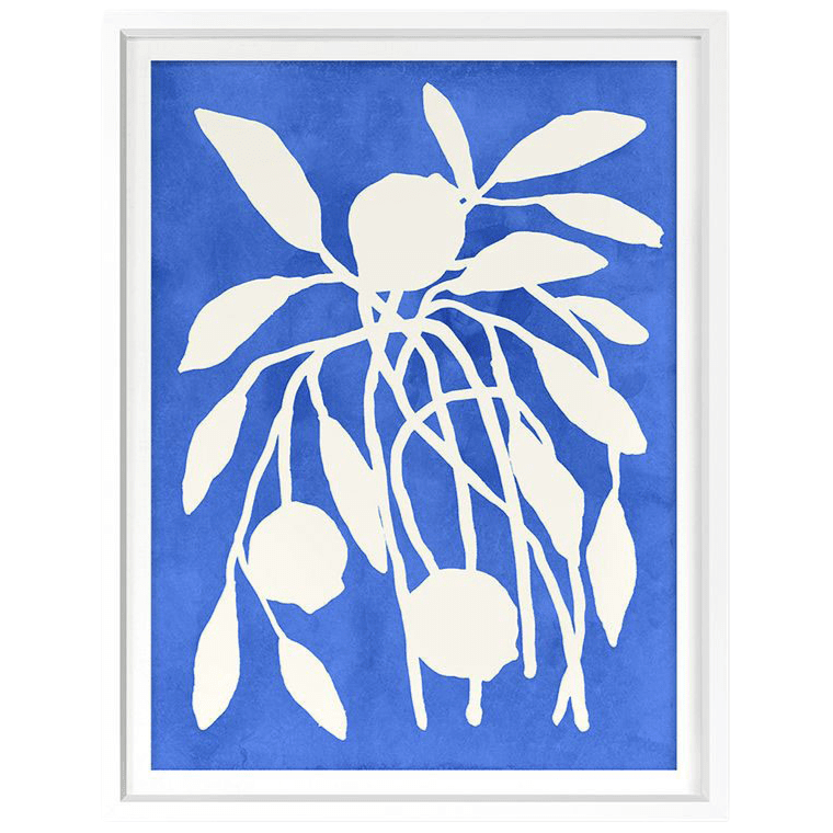 BLU ART Blue Pool Plant Wall grand-image-126988_P_22x17_Wh 126988P2217Wh