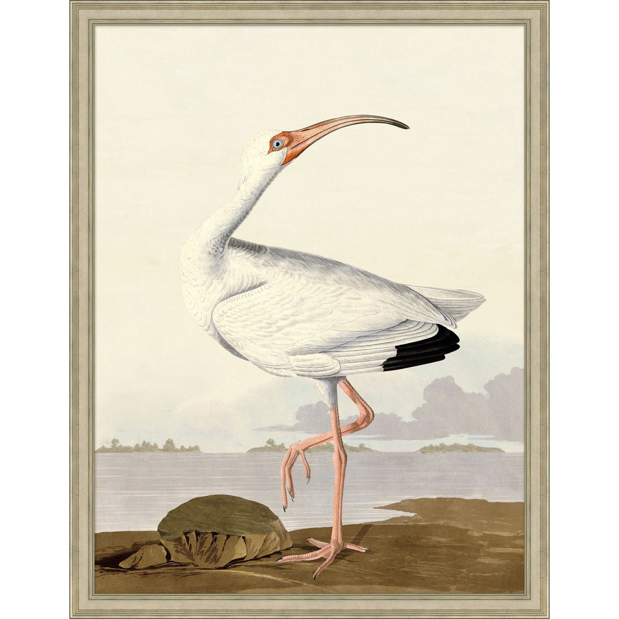 BLU ART Coastal Bird 1 Wall wendover-WCL2863