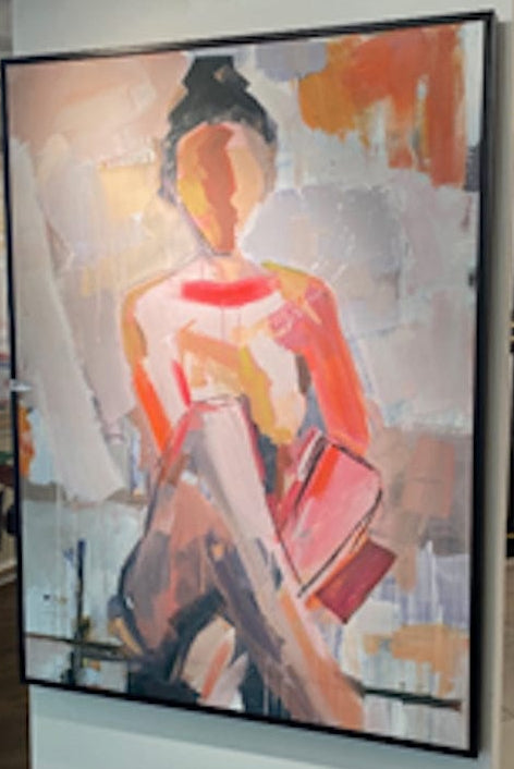 BLU ART Feature Painting I - PRICING Wall wendover-WFG1261