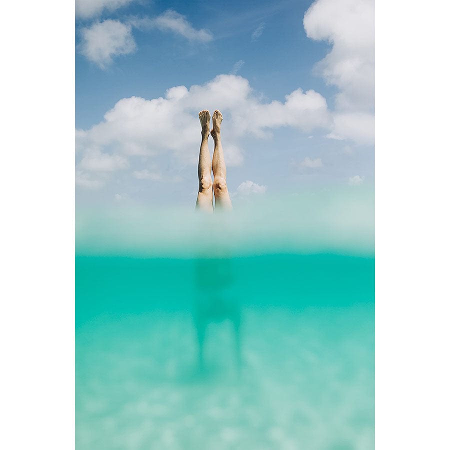 BLU ART Feeling Happy Upside Down Wall