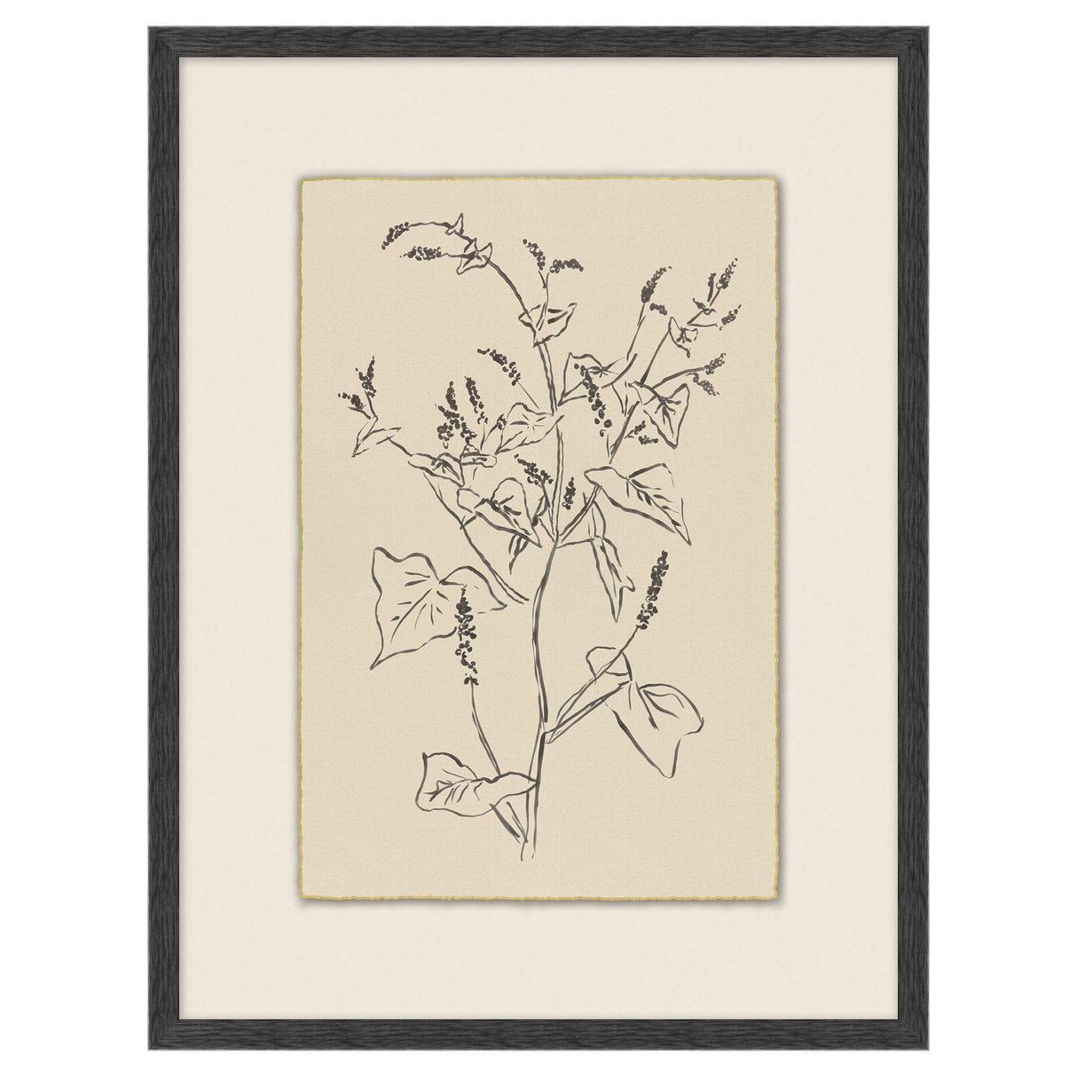 BLU ART Floral Outline 1 & 2 Wall wendover-WNT2111